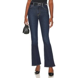 Agolde Jeans Nico High Rise Slim Fit Boot Cut Womens 33 Dark Denim‎